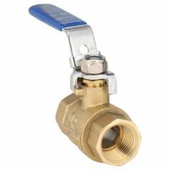 APPROVED VENDOR Manual Two-Way Ball Valve: 1/2 in, Straight, FNPT x FNPT, Full Port Ball Port, Lever (MPN 32H970). Key specifications — Brand: APPROVED VENDOR; Handle: Locking Lever.