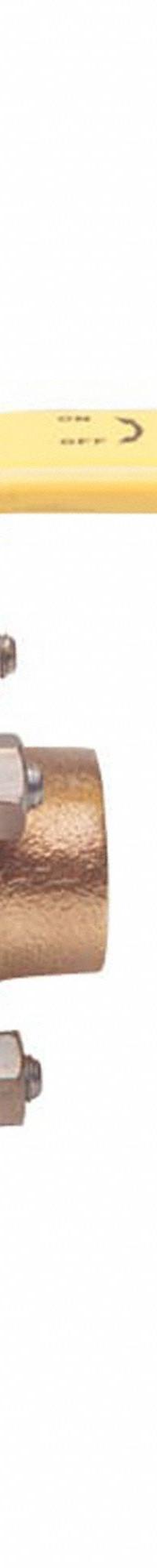 APOLLO Manual Two-Way Ball Valve: 1 1/4 in, Bronze, Straight, Sweat x Sweat, Full Port, Three-Piece (MPN 8220601). Key specifications — Brand: APOLLO; Handle: Lever.