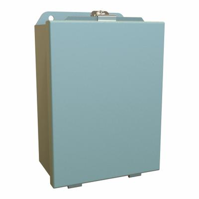 HAMMOND Enclosure: Steel, 8 in x 6 in x 4 in, NEMA 12/13/3R/4, Solid Cover - Steel Washdown Enclosures