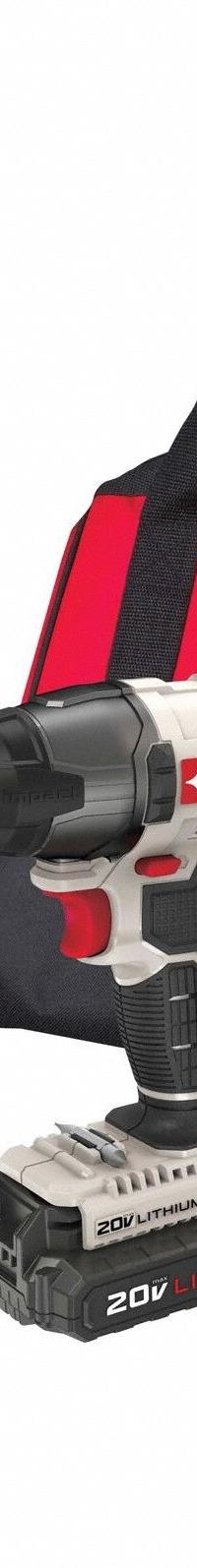 PORTER CABLE Cordless Tool Combination Kit: 2 Tools, Drill/Impact Driver, 20 V DC Volt, 20V MAX* (MPN PCCK604L2). Key specifications — attr1176460: Impact Driver.