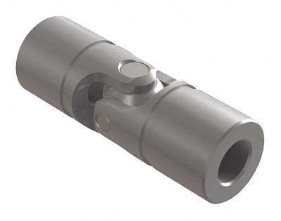BELDEN Universal Joint: Stainless Steel, 1750, Round, 22 mm Bore Dia, 127 mm Overall Lg - Corrosion Resistant Universal Joints for Round Shafts