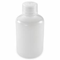 GLOBE SCIENTIFIC Storage Bottle: HDPE, 4.22 fl oz, 125 mL, Colorless, 24 mm Screw Closure Size (MPN 7560125BKS). Key specifications — Body Color: Colorless; Closure Attached: Packaged Separately; Brand: GLOBE SCIENTIFIC; Pre-Cleaned: None; Closure Included: Yes.