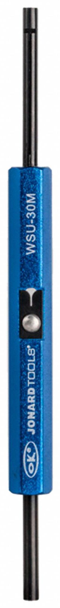 OK INDUSTRIES Wrap/Strip/Unwrap Tool: 4 1/2 in Tool Lg, 1.5 in Wrapping Terminal Hole Dp, Insulated (MPN WSU-30M). Key specifications — attr542231: Yes; attr510700: OK INDUSTRIES.