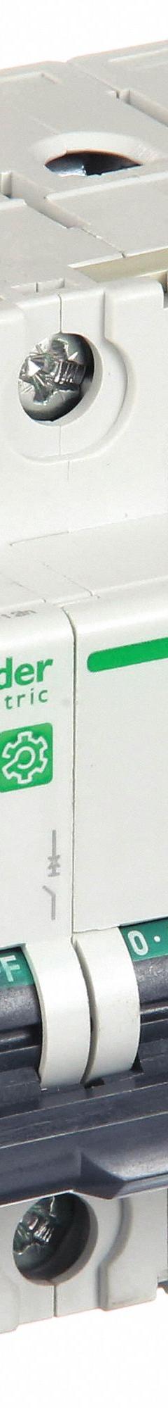SCHNEIDER ELECTRIC IEC Supplementary Protector: 20 A Amps, 14kA at 240V AC, Screw Clamp, D (MPN M9F23420). Key specifications — attr216783: C60SP; attr195822: Not Rated; attr195823: 14kA at 240V AC; attr195824: Screw Clamp; attr211130: SCHNEIDER.