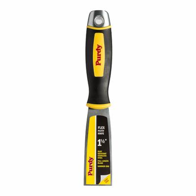 PURDY Putty Knife: Bld. Mat. Stainless Steel, Hdl. Mat. Rubber - Standard Spreading Tools