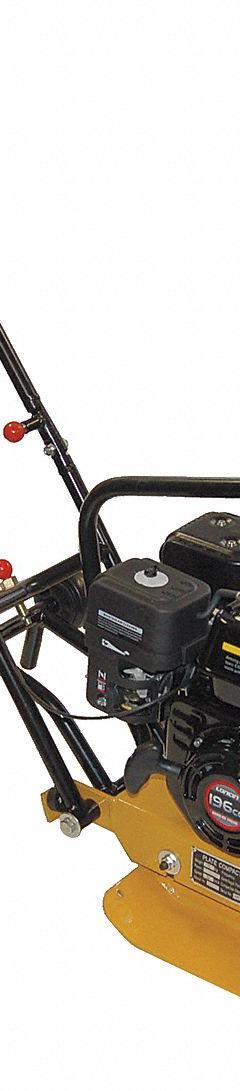KUSHLAN PRODUCTS Gas-Powered Plate Compactor: 20 1/2 in Plate Lg, 11 3/4 in Plate Wd (MPN KPC60-L). Key specifications — Water Tank Included: No; Compacting Force: 2500 Centrifugal lb; Brand: KUSHLAN PRODUCTS.