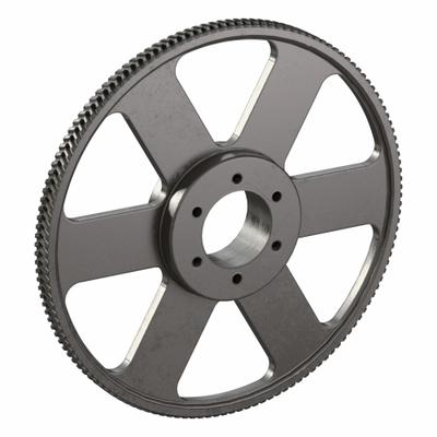 CONTINENTAL Gearbelt Pulley: Bushed, Quick Detachable, 14 mm Pitch, For 52 1/2 mm Belt Wd - QD Bushed Timing Pulleys