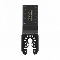 DREMEL Oscillating Tool Blade: 1 1/4 in Blade Wd, 3 in Overall Lg, Flush Cutting, Carbon Steel, Wood (MPN MM480U). Key specifications — attr1097473: Wood; attr1097476: DREMEL; attr1097456: Flush Cutting.