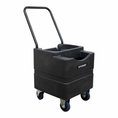 XPOWER Reservoir Tank: Polyethylene, 11.8 gal Tank Capacity - Water Reservoirs for Misting Fans