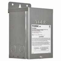 TORK Pool Light Transformer: 100 W Max Power Consumption, 120V AC, 12V AC/13V AC, Silver (MPN TPX100S). Key specifications — Color: Silver; Brand: TORK; Enclosure Material: Stainless Steel; Input Voltage: 120V AC; Output Voltage: 13V AC.