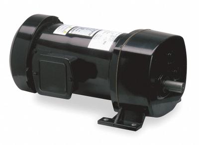 Dayton Gearmotor: Parallel, 90V DC, TEFC, 20 RPM, 1,112 in-lb Max Torque - Parallel Shaft DC Gearmotors