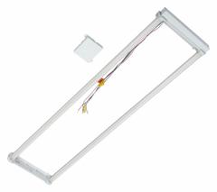 LITETRONICS LED Magnetic Retrofit Kit: 4 ft Lg, 1 ft Wd, 3,140 lm_3,925 lm_4,700 lm, 4000K, 30 W (MPN RFM2T440A). Key specifications — Voltage: 120/277V AC; Brand: LITETRONICS; Dimmable: Yes; LED Replacement For: (3) Lamp T8; Color Temperature: 4000K.