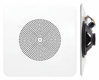 SPECO TECHNOLOGIES In-Ceiling Speaker: Powered, 2-Way, 8 ohm Impedance, 12 in Overall Wd, G86TG1X1. Key specifications — For Location: Indoor; Power Style: Powered.