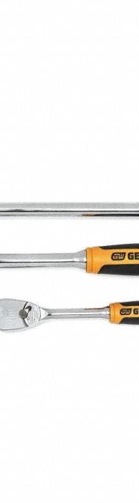 GEARWRENCH Hand Ratchet: Pear, Reversible, Full Polish Chrome, 4° Min Arc Swing, Non-Magnetic (MPN 81203T). Key specifications — attr1205598: Reversible; attr1205605: Quick-Release Not Included; attr1205626: Full Polish Chrome; attr1205607: Pear; attr1205624: GEARWRENCH.
