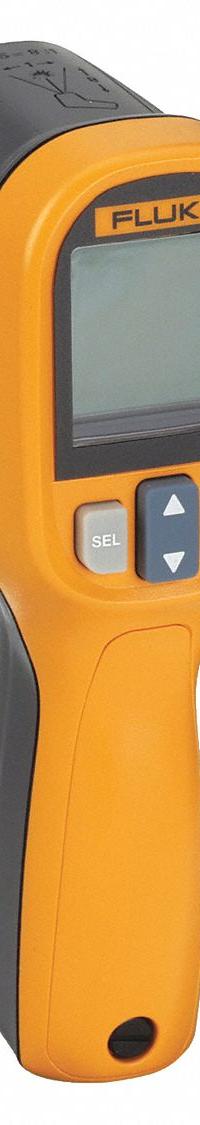FLUKE Infrared Thermometer: FLUKE-59 MAX, Avg/Difference/Max Temp/Min Temp, Adj @ 0.10 to 1.00, Std. Key specifications — Testing Functions: Average; Temperature Alerts: Low Temperature; Standards: EN/IEC 61010-1; Resolution °F: 0.2°F; Manufacturer Part Number: FLUKE-59 MAX; Mounting Style - NEW: Handheld Only; Intrinsic Safety - NEW: Not Specified Intrinsically Safe; Includes Work Light - NEW: Work Light Included.