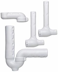 TRUEBRO P-Trap Pipe Cover: PVC, White, 1 1/2 in_1 1/4 in Nominal Pipe Size, 1/8 in Nominal Wall (MPN 82194). Key specifications — For Use With: P-Trap.