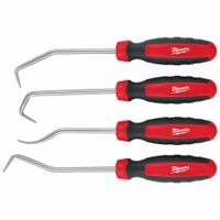 MILWAUKEE Hose Pick Set: Chrome Vanadium Steel, Angle/Multi-Angle, 45° Angle/Multi-Angle/Offset Tip (MPN 48-22-9217). Key specifications — attr1004944: MILWAUKEE; attr1016102: Chrome Vanadium Steel; attr1016110: Plastic; attr1016098: Hook/Pick Set; attr1016101: Offset; attr1016108: Screwdriver; attr1016111: Storage Tray; attr1034911: Steel.
