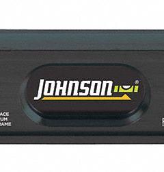 JOHNSON LEVEL Torpedo Level: Level, Plumb, 45° Angle & 30° Angle, Torpedo, 9 in Overall Lg, 1 mm/m (MPN 1411-0900). Key specifications — attr934734: 1411-0900; attr934735: JOHNSON LEVEL; attr939796: Acrylic; attr939781: Rare Earth; attr983962: Aluminum; attr939959: Top & Side Read; attr939953: V-Grooves.