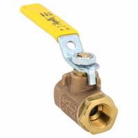 APOLLO Manual Two-Way Ball Valve: 3/8 in, Bronze, Straight, FNPT x FNPT, 600 psi Max. Pressure (CWP) (MPN 7010201). Key specifications — Brand: APOLLO; Handle: Lever.