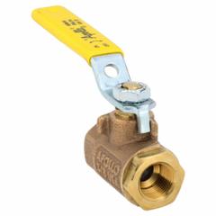 APOLLO Manual Two-Way Ball Valve: 3/8 in, Bronze, Straight, FNPT x FNPT, 600 psi Max. Pressure (CWP) (MPN 7010201). Key specifications — Brand: APOLLO; Handle: Lever.