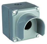 SCHNEIDER ELECTRIC Push Button Enclosure: 30mm, 1 Holes, Aluminum, NEMA 1/12/13/3/4/6 (MPN 9001KYG1). Key specifications — attr211299: SCHNEIDER; attr1043605: Washdown-Corrosion-Resistant.