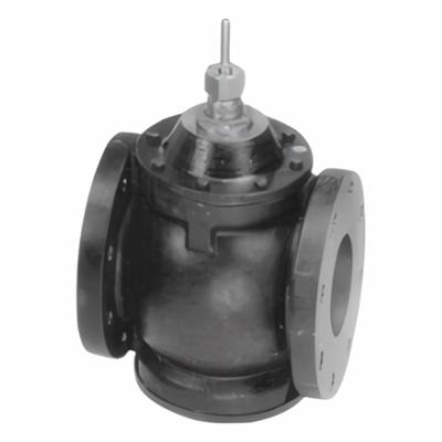 JOHNSON CONTROLS Hydronic Globe Valve: 2-Way, 350 CV Flow, 6 in Flanged, Cast Iron Body - 2-Way Flanged Connection Globe Valves