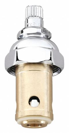 T&S BRASS Cartridge: For Eterna Spindle Assembly Series, Use with Cold Water, Brass, Compression (MPN 005959-40). Key specifications — Compatible Series: Eterna Spindle Assembly; For Water Temperature: Cold; Compatible Brand: T&S Brass; Product Type: Spindle; Includes: (1) Spindle; Material: Brass.
