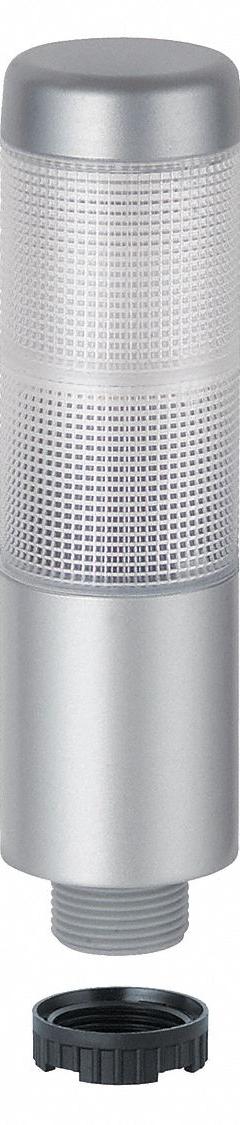 WERMA Tower Light Assembly: 2 Tier, Green/Red, Sounder Tier Included, 141 mm Overall Ht, Steady (MPN 69932075). Key specifications — Manufacturer Part Number: 69932075; Brand: WERMA; Operating Voltage: 24V AC/DC; Light Tier Color: Red.