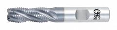 OSG Roughing End Mill: Cobalt, TiCN Coated, 3 Flute, Fine Pitch, 5/16" Mill Dia, 5/16" LOC (MPN 4559308)