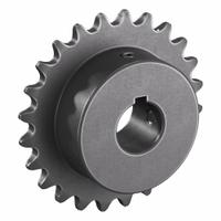 TSUBAKI Single Strand Sprocket: 35, For 3/8 in Chain Pitch, 3/4 in Bore Dia, 24 Teeth, Steel (MPN 35B24F-3/4). Key specifications — Brand: TSUBAKI.