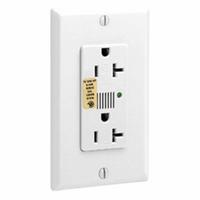 LEVITON Plugs and Receptacles: Duplex, 5-20, White, 125V AC, 20 A, 2 Pole / 3 Wire (MPN 7380-W)
