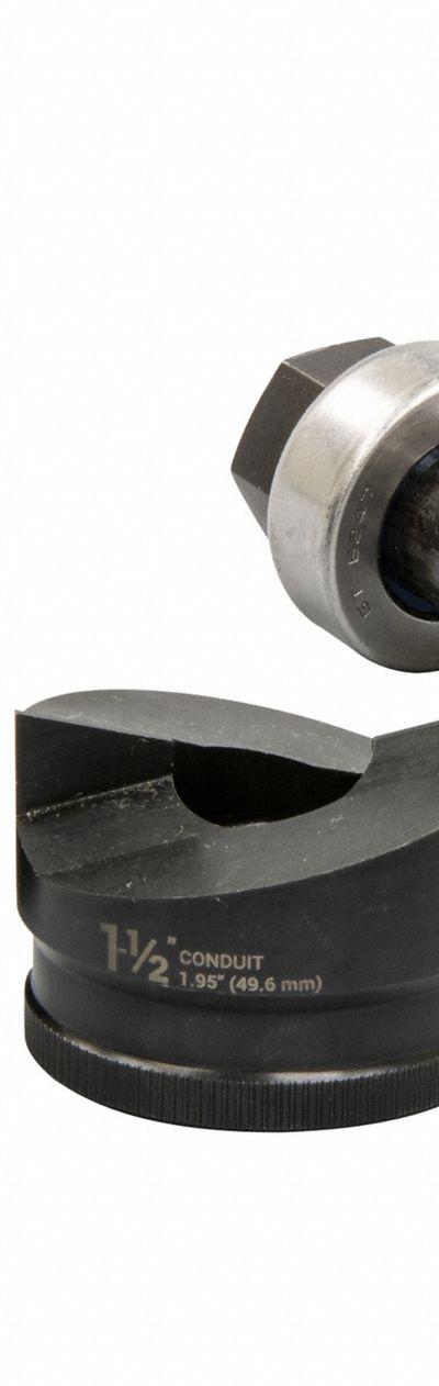 GREENLEE Knockout Punch Set: 10 ga Sheet Metal Capacity (Steel) - Greenlee Knockout Punches & Dies