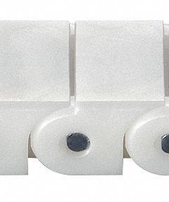 TSUBAKI Roller Chain: 50, 5/8 in Pitch, Polypropylene, 10 ft Overall Lg, 154 lbf Tensile Strength (MPN 50P). Key specifications — Pin Construction: Riveted Pin; Brand: TSUBAKI.