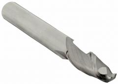 APPROVED VENDOR Ball End Mill: Carbide, 2 Flute, 1/2" Mill Dia, 1" LOC, 3" OAL (MPN 221-001110)