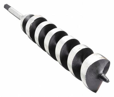 IRWIN Auger Drill Bit: 1 3/4 in Drill Bit Size, 17 in Overall Lg, Hex Shank - Ship Auger Drill Bits