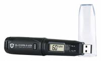 LASCAR Temperature Humidity Data Logger: 0%to 100% Relative Humidity Measured, -31°F to 176°F, USB (MPN EL-21CFR-2-LCD). Key specifications — Interface: USB; Parameters Measured: Temperature °C; Brand: LASCAR; Features: Immediate, Delayed and Push-to-Start Logging; Includes: Wall Mount Clip; Software Options: Software Available Separately; Data Logger Type: Temperature.