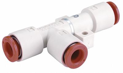 SMC Vacuum Ejector: 5 lpm, 1/4 in Tube, 1/4 in Tube, 87 psi Max Supply Pressure - SMC ZH Series Body Ported Vacuum Generators