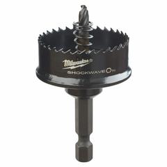 MILWAUKEE Hole Saw: 1 3/8 in Saw Dia., 8 Teeth per Inch, 1/8 in Max. Cutting Dp, Bi-Metal (MPN 49-56-9830). Key specifications — attr1098070: 8; attr1098087: MILWAUKEE.
