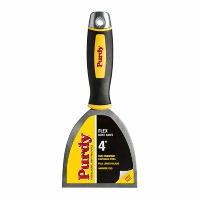 PURDY Joint Knife: Bld. Mat. Stainless Steel, Hdl. Mat. Rubber - Standard Spreading Tools