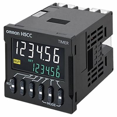 OMRON Digital Timer: DIN-Rail/Surface Mounted, 100 to 240V AC/12 to 48V DC/24V AC - DIN-Rail Mounted Relays