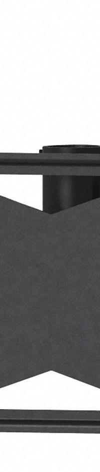 VIDEO MOUNT PRODUCTS Head Only: Ceiling, For 27 in to 42 in Screens, Max. 100 lb, Tilting, 0° Swivel (MPN LCDMIDCHB). Key specifications — Manufacturer Part Number: LCDMIDCHB; Finish: Powder Coated; Includes Mounting Hardware: Yes; Material: Steel; Mounting Location: Ceiling; Brand: VIDEO MOUNT PRODUCTS; Color: Black.