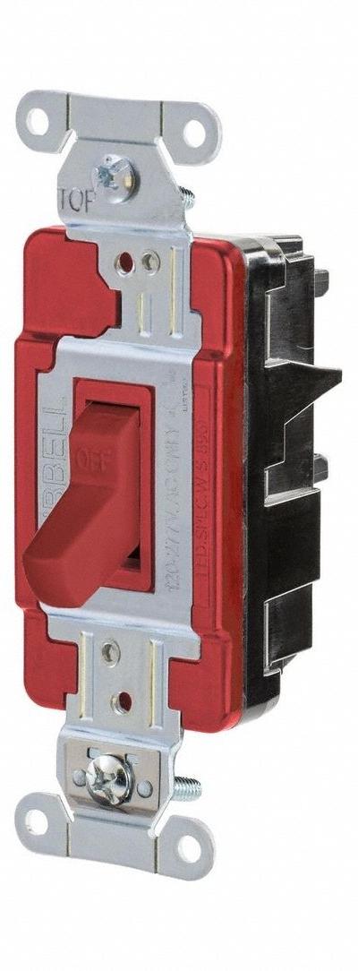 HUBBELL Wall Switch: Toggle Switch - Toggle Wall Switches