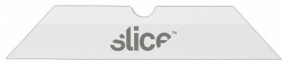 SLICE Utility Blade: 1 5/16 in Blade Lg, 1/4 in Blade Wd, 0.046 in Blade Thick - Straight-Edge Standard-Tip Replacement Utility Blades