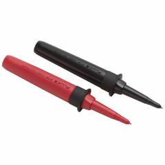 FLUKE Test Probe: CAT III 1000V/CAT IV 600V, Std Probe, 7 in Lg, Black/Red, 1,000 V Max Volt (MPN FTP-1). Key specifications — Color: Black/Red; Brand: FLUKE.