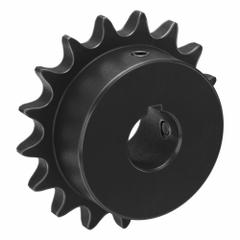 TSUBAKI Single Strand Sprocket: 40, For 1/2 in Chain Pitch, 3/4 in Bore Dia, 17 Teeth, Steel (MPN 40B17F-3/4). Key specifications — Brand: TSUBAKI.
