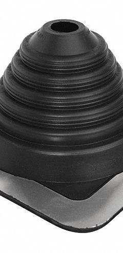 6 1/4"dia Plastic Roof Vent Pipe Boot: For Pitched Roof, Round Base, For 1 Pipes, 3 in Max Pipe (MPN 14742). Key specifications — Top Opening: Open; Material - Collar: Plastic; Brand: OATEY.