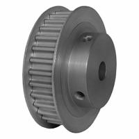 DAYTON Timing Pulley: Curvilinear, Fixed, For 9 mm Belt Wd, 32 Teeth, 5 mm Pitch, Aluminum (MPN 32-5M09M6FA8). Key specifications — Brand: DAYTON; Finish: Clear Anodized; For Belt Series: Powerhouse®.