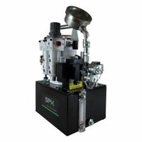 BOLTING Pnuematic Hydraulic Pump: 10,000 psi Max. Op Pressure, 2.5 gal Reservoir Capacity, Pendant (MPN RWP55-BS). Key specifications — attr944931: Advance; attr944932: 2-Position; attr995446: Pendant.