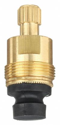 KISSLER Stem: For American Std AB1953 Series, Use with Hot Water, Brass, Rough Brass, Compression (MPN AB11-4300H). Key specifications — Compatible Series: American Standard AB1953; For Water Temperature: Hot; Compatible Brand: American Standard; Product Type: Stem; Includes: (1) Stem; Material: Brass.