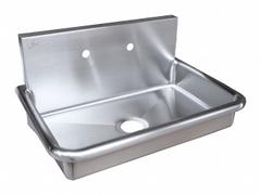 JUST MANUFACTURING Hospital Sink: 1 Stations, 13 1/2 in Overall Ht, 30 in Overall Lg, 2 Faucet Holes (MPN JADA3020-2-J). Key specifications — Brand: JUST MANUFACTURING.